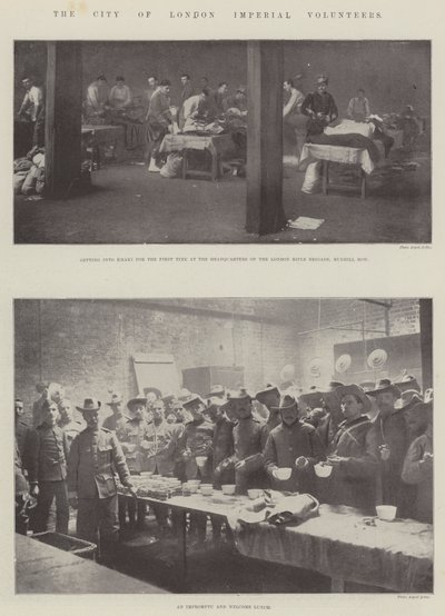 Los Voluntarios Imperiales de la Ciudad de Londres de English Photographer
