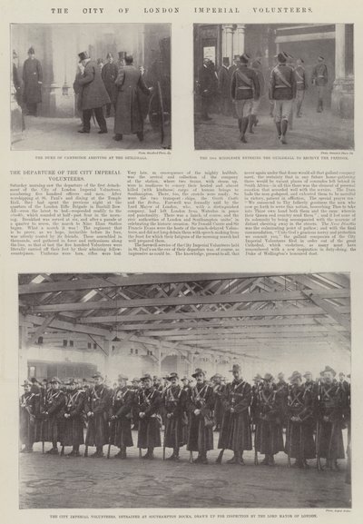 Los Voluntarios Imperiales de la Ciudad de Londres de English Photographer