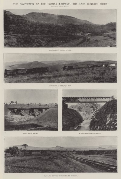 La finalización del ferrocarril de Uganda, los últimos cien millas de English Photographer