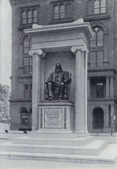 El Instituto Cooper y Monumento, Nueva York de English Photographer