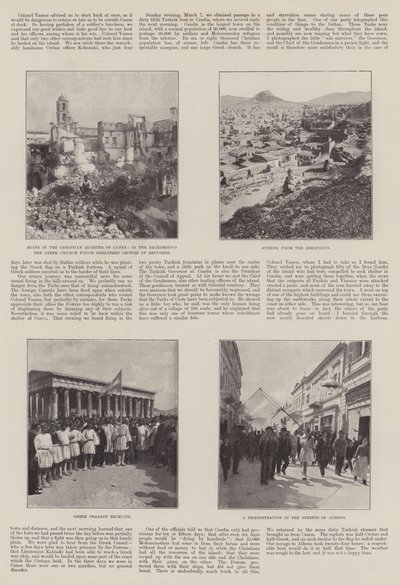La Revuelta Cretense de 1897 de English Photographer