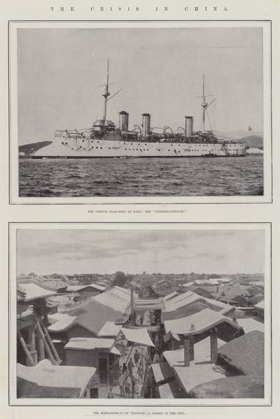 La crisis en China, 1900 de English Photographer