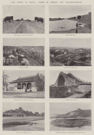 La Crisis en China, Vistas en Pekín y sus Alrededores de English Photographer