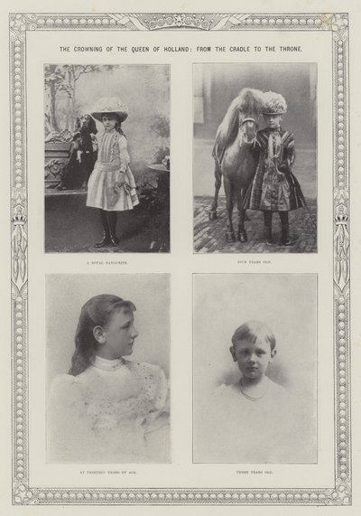 La coronación de la Reina de Holanda, desde la cuna hasta el trono de English Photographer