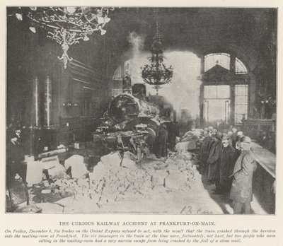 El curioso accidente ferroviario en Frankfurt del Meno de English Photographer