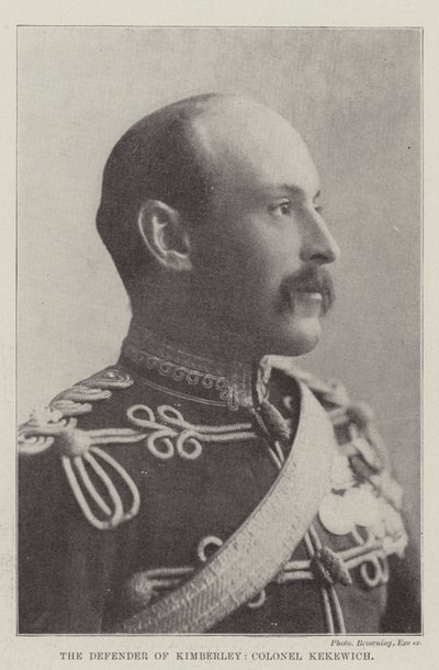 El Defensor de Kimberley, Coronel Kekewich de English Photographer