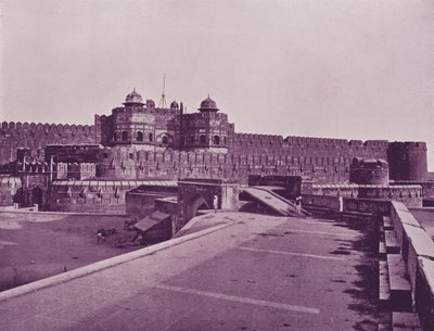 La Puerta de Delhi, Fuerte de Agra de English Photographer