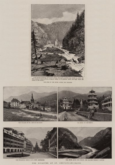 El Desastre en St Gervais-les-Bains de English Photographer