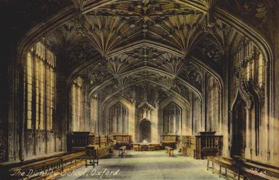 The Divinity School, Oxford (foto en color) de English Photographer