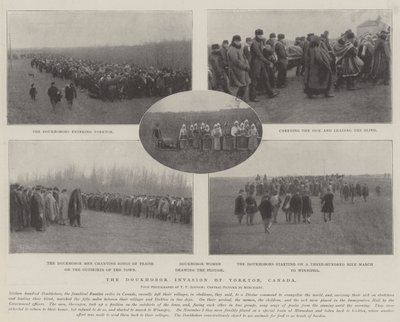 La invasión de los Doukhobor en Yorkton, Canadá de English Photographer