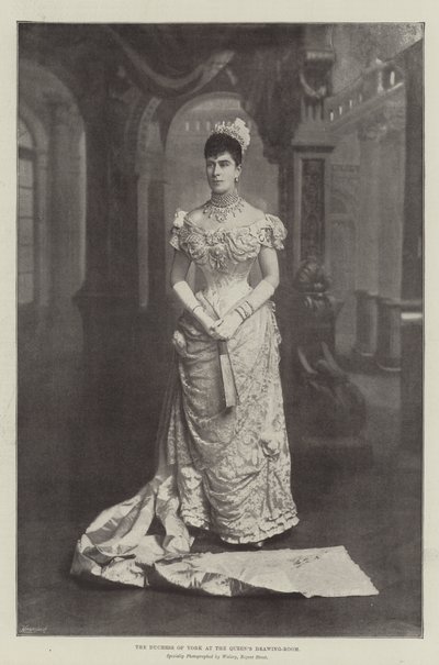 La Duquesa de York en la Recepción de la Reina de English Photographer