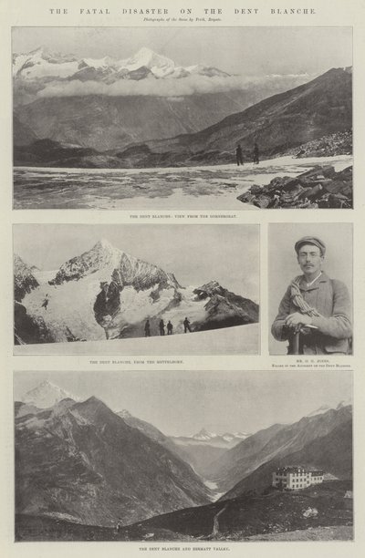 El Desastre Fatal en el Dent Blanche de English Photographer