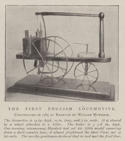 La primera locomotora inglesa de English Photographer