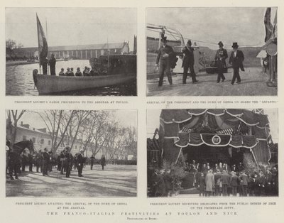Las festividades franco-italianas en Toulon y Niza de English Photographer