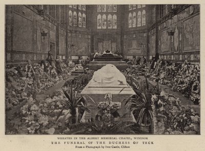 El funeral de la Duquesa de Teck de English Photographer