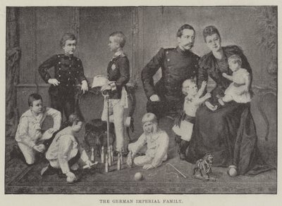 La familia imperial alemana de English Photographer