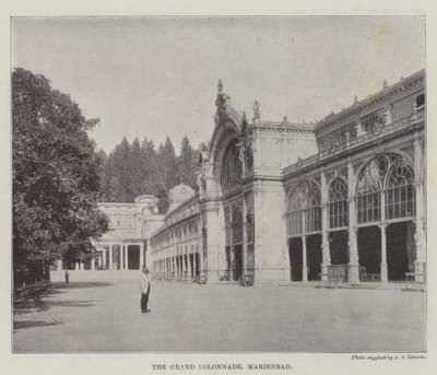 La gran columnata, Marienbad de English Photographer