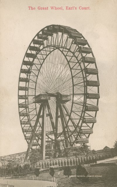 La Gran Rueda, Earls Court, Londres de English Photographer