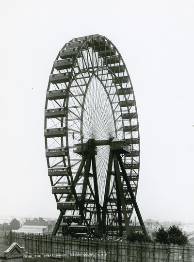 La Gran Rueda en Earls Court, Londres de English Photographer