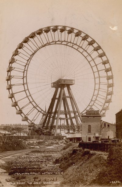 La Gran Rueda en Earls Court, Londres de English Photographer