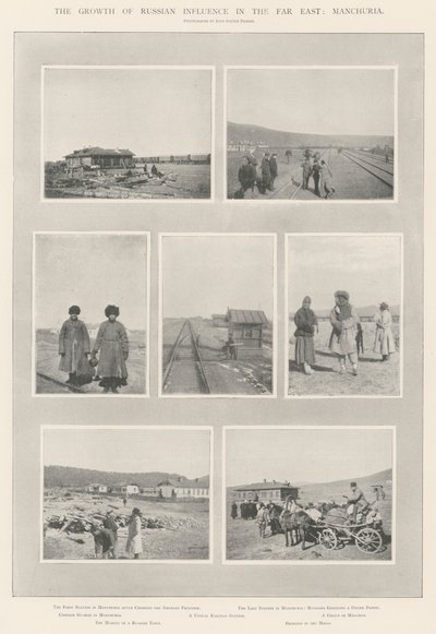 El crecimiento de la influencia rusa en el Lejano Oriente, Manchuria de English Photographer