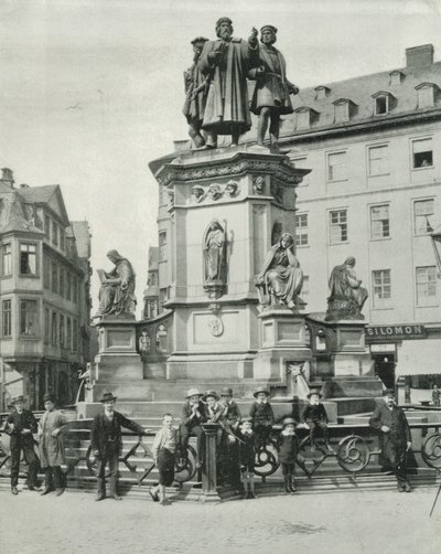 El Monumento a Gutenberg, Fráncfort de English Photographer