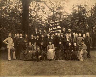 La rama de Hammersmith de la Liga Socialista de English Photographer