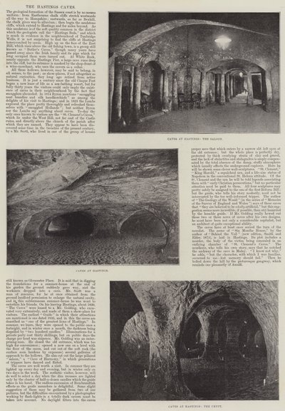 Las cuevas de Hastings de English Photographer