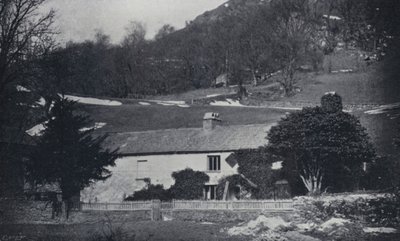 La casa de Hartley Coleridge y De Quincey, Nab Cottage, Rydal de English Photographer