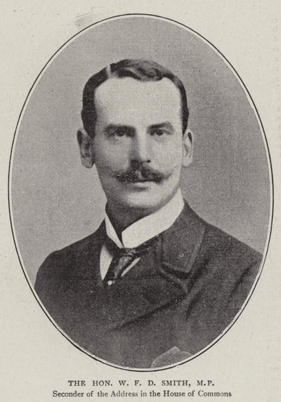 El Honorable W. F. D. Smith, MP de English Photographer