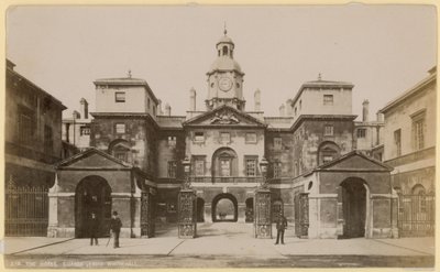 La Guardia Montada desde Whitehall, Londres de English Photographer
