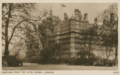 Hotel Russell, Londres de English Photographer