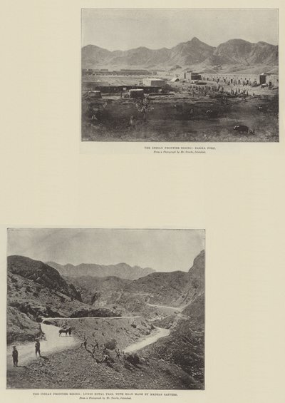 El Levantamiento de la Frontera India de English Photographer