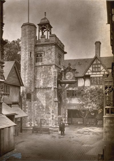 La Exposición Internacional de Salud en South Kensington: All-Hallows Staining y Butchers Row de English Photographer
