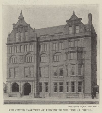 El Instituto Jenner de Medicina Preventiva en Chelsea de English Photographer