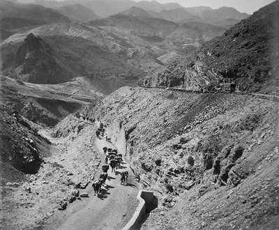 El paso de Khyber, frontera noroeste de India de English Photographer