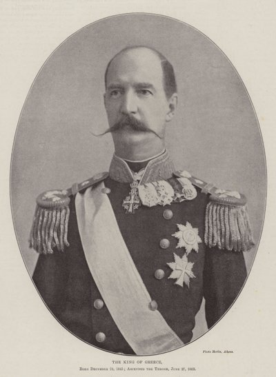 El rey de Grecia de English Photographer