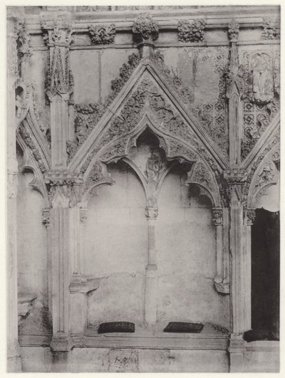 La Capilla de la Dama, Catedral de Ely: Lado Sur, desde el Este, I de English Photographer