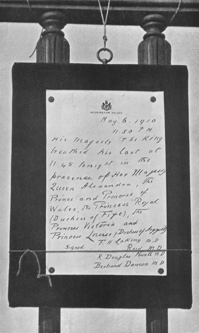 El último boletín, 6 de mayo de English Photographer