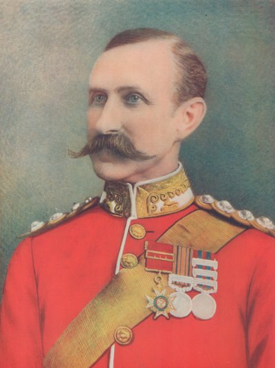 El Difunto Mayor General Sir W. Penn Symons. Mortalmente Herido en Talana Hill, Sudáfrica de English Photographer