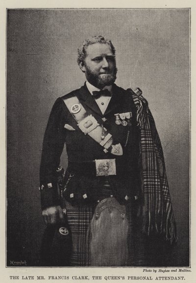 El Difunto Sr. Francis Clark, el Asistente Personal de la Reina de English Photographer