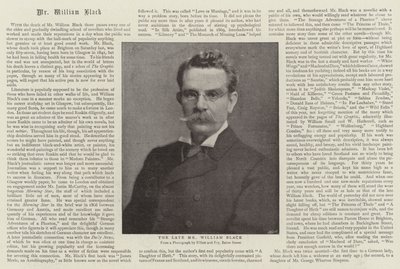 El Difunto Sr. William Black de English Photographer