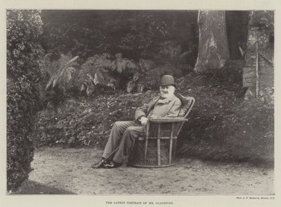 El Último Retrato del Sr. Gladstone de English Photographer