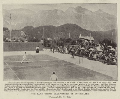 El campeonato de tenis en Suiza de English Photographer