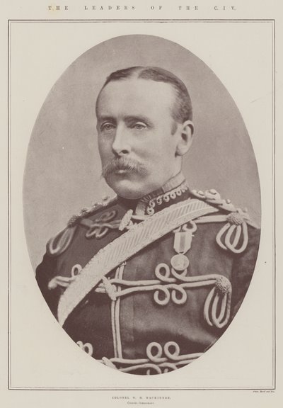 Los Líderes de la CIV, Coronel W H Mackinnon, Coronel Comandante de English Photographer