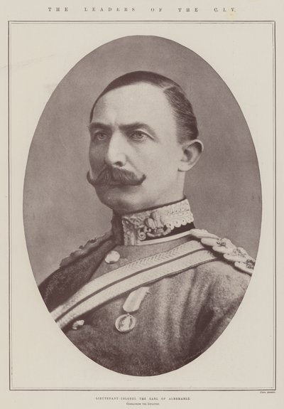Los Líderes de la CIV, Teniente Coronel el Conde de Albemarle, comandante de la Infantería de English Photographer