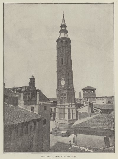 La torre inclinada de Zaragoza de English Photographer
