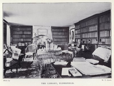 La biblioteca, Elderfield de English Photographer