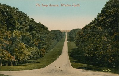 La Gran Avenida, Castillo de Windsor en Inglaterra de English Photographer