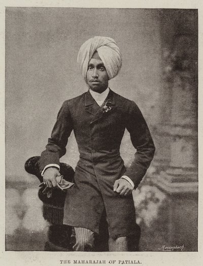 El Maharajá de Patiala de English Photographer